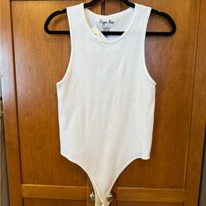 Women’s Hippie Rose Ribbed Bodysuit